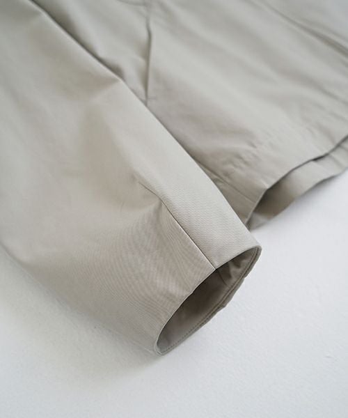 VU ヴウ hoodie bluson FINX COTTON[CHALK] パーカーブルゾンvu-s24-b02