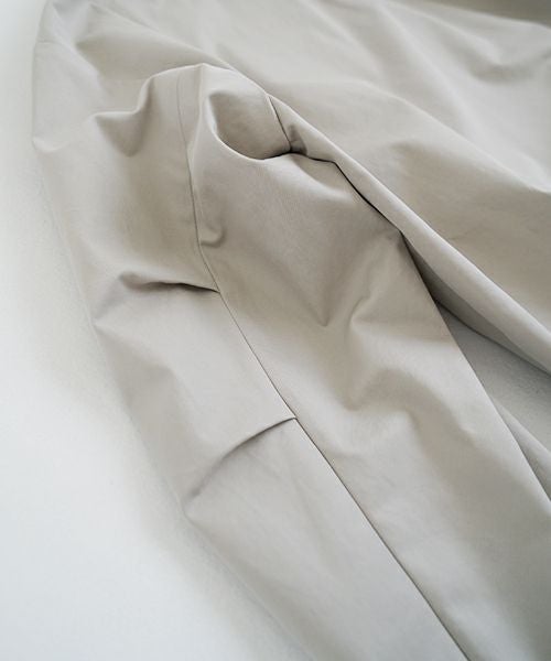 VU ヴウ hoodie bluson FINX COTTON[CHALK] パーカーブルゾンvu-s24-b02