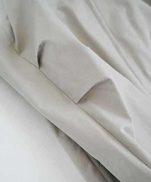 VU ヴウ hoodie bluson FINX COTTON[CHALK] パーカーブルゾンvu-s24-b02