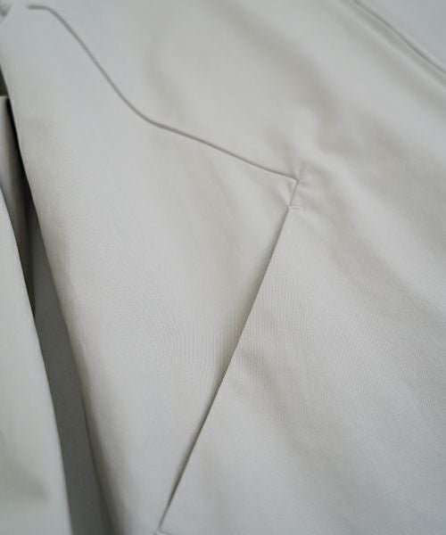 VU ヴウ hoodie bluson FINX COTTON[CHALK] パーカーブルゾンvu-s24-b02