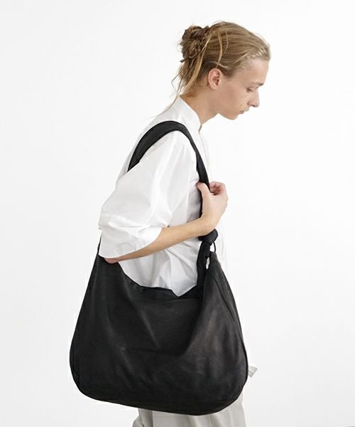  VU PRODUCTヴウプロダクト big sash bag deer leather [BLACK] vu-product-B14 鹿革タスキショルダーバッグ