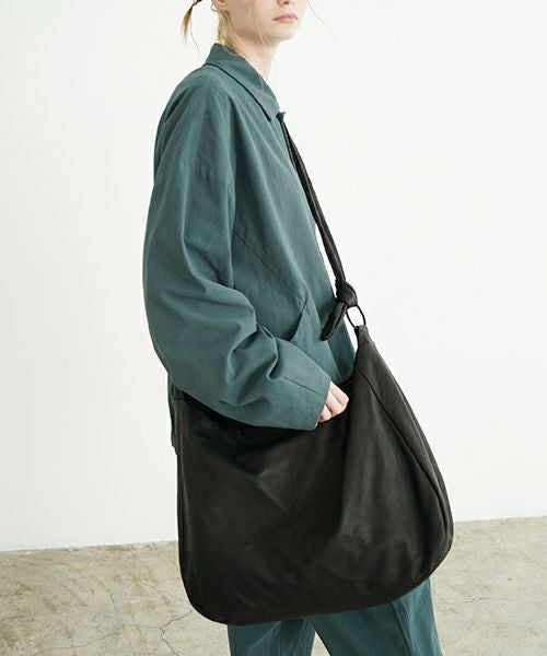  VU PRODUCTヴウプロダクト big sash bag deer leather [BLACK] vu-product-B14 鹿革タスキショルダーバッグ