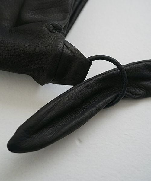  VU PRODUCTヴウプロダクト big sash bag deer leather [BLACK] vu-product-B14 鹿革タスキショルダーバッグ