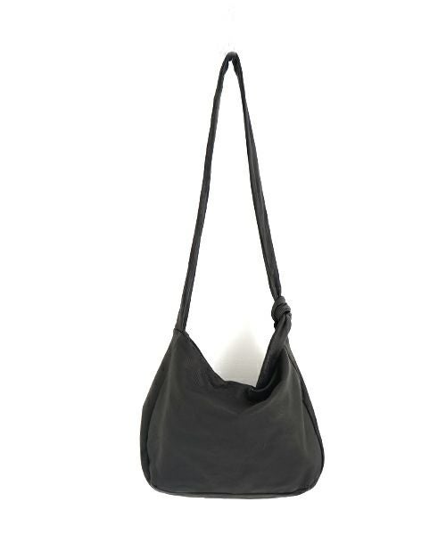 VU PRODUCTヴウプロダクト sash bag deer leather[BLACK] vu-product-B15 鹿革タスキショルダーバッグ