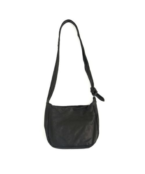 VU PRODUCTヴウプロダクト sash bag deer leather[BLACK] vu-product-B15 鹿革タスキショルダーバッグ
