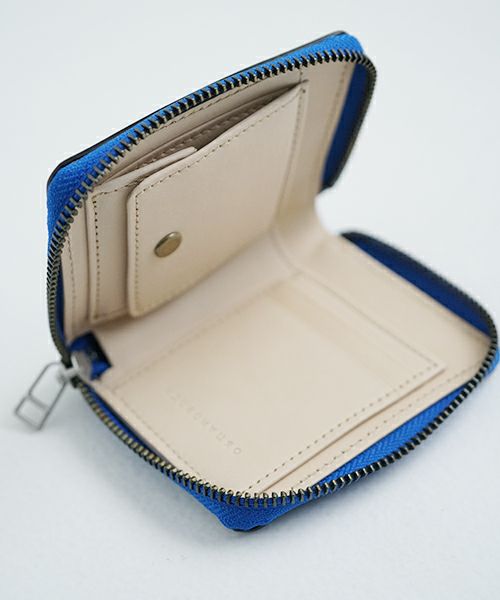 macromauro マクロマウロ.paint wallet O [BLUE]  palm maison only