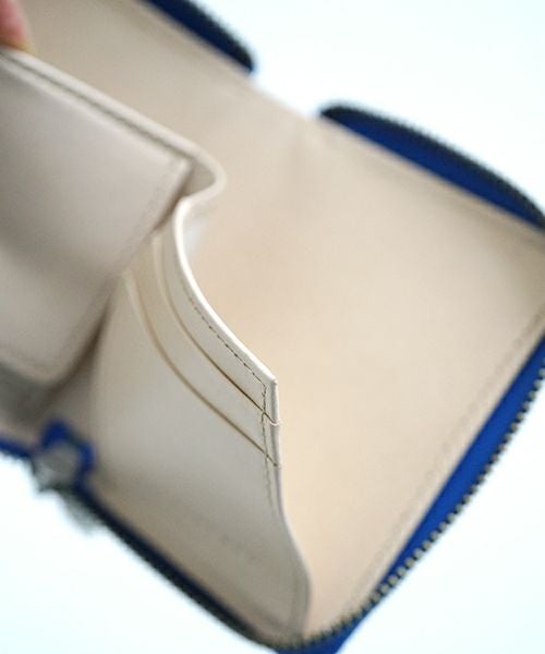 macromauro マクロマウロ.paint wallet O [BLUE]  palm maison only