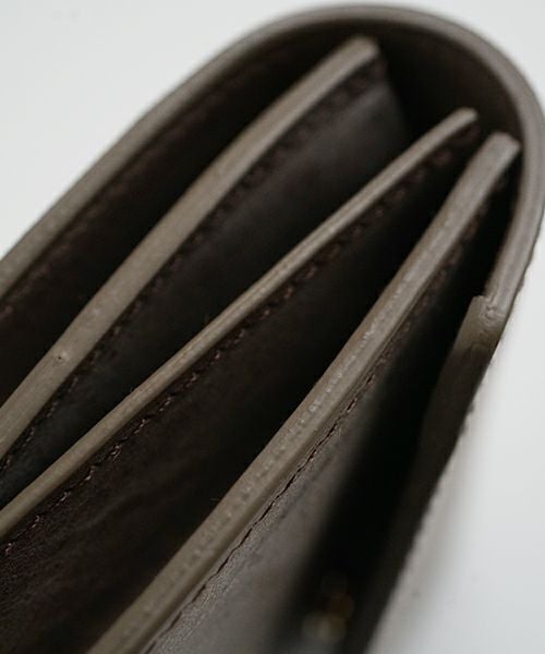 YOKO SAKAMOTO ヨーコサカモト<br>REGULAR WALLET  / レギュラーウォレット[BROWN] YS-LW-REGLLAR