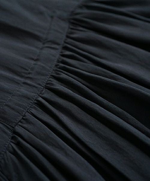 suzuki takayuki スズキタカユキ doropped-torso dress [S241-24/deep fir green] ドロップトルソードレス