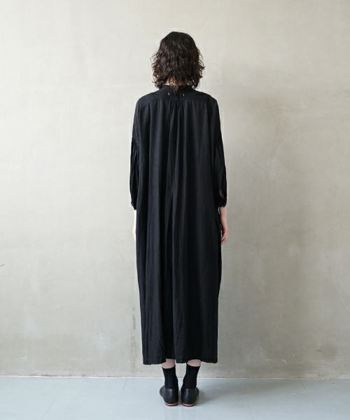suzuki takayuki スズキタカユキ peasant dress Ⅰ [S241-25/black