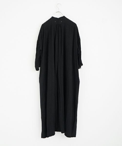 suzuki takayuki スズキタカユキ peasant dress Ⅰ [S241-25/black