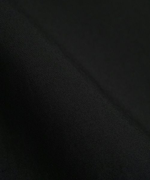 Mochi モチ tuck dress (giza×supima) [ms24-op-01/black] タックドレス(ギザ×スーピマ）