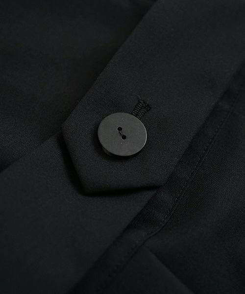 Mochi モチ no sleeve tuck dress [ms24-op-02/black] ノースリーブ