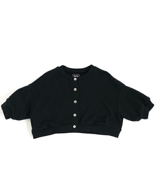 Mochi モチ bolero cardigan [ms24-jk-01/black] ボレロカーディガン