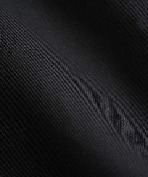 Mochi モチ tuck trench coat [ms24-co-01/black] タックトレンチコート