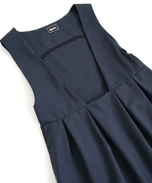 Mochi モチ jumper tuck skirt [ms23-op-03/deep blue] ジャンプ