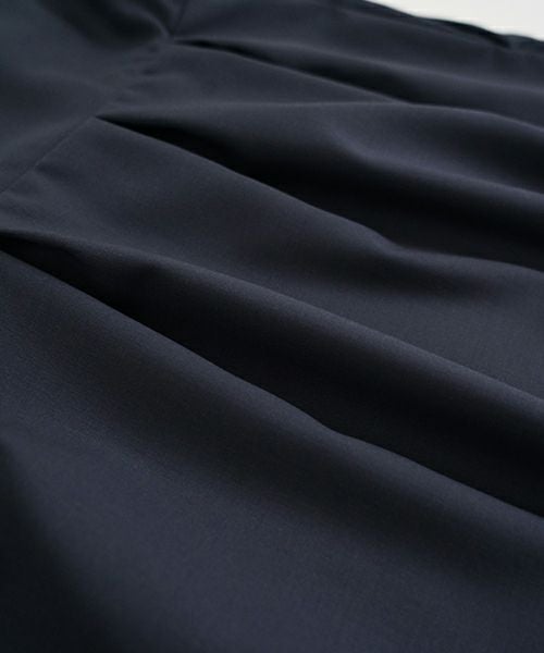 Mochi モチ jumper tuck skirt [ms23-op-03/deep blue] ジャンプ