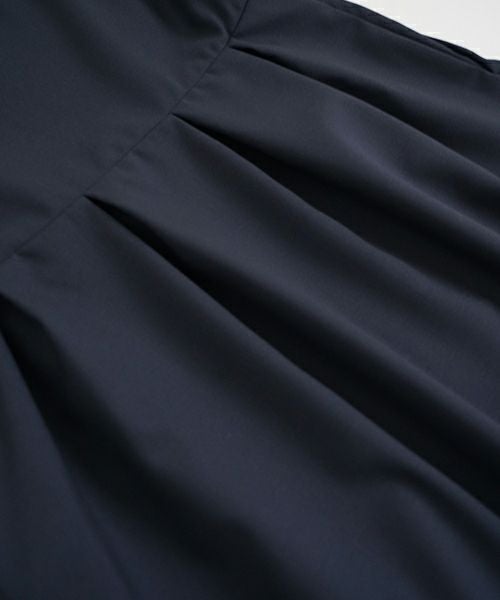 Mochi モチ jumper tuck skirt [ms23-op-03/deep blue] ジャンプ