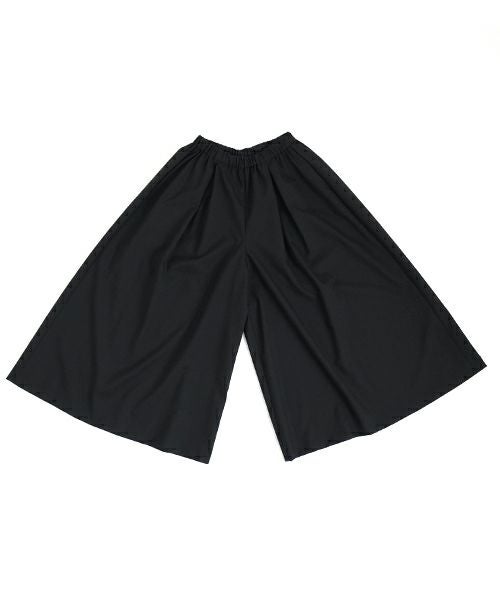 Mochi モチ flare wide pants [ma23-pt-01/black] フレアーワイドパンツ