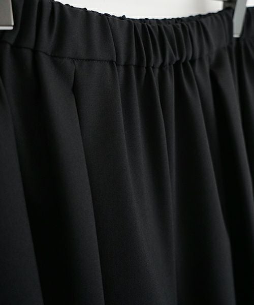 Mochi モチ flare wide pants [ma23-pt-01/black] フレアーワイドパンツ