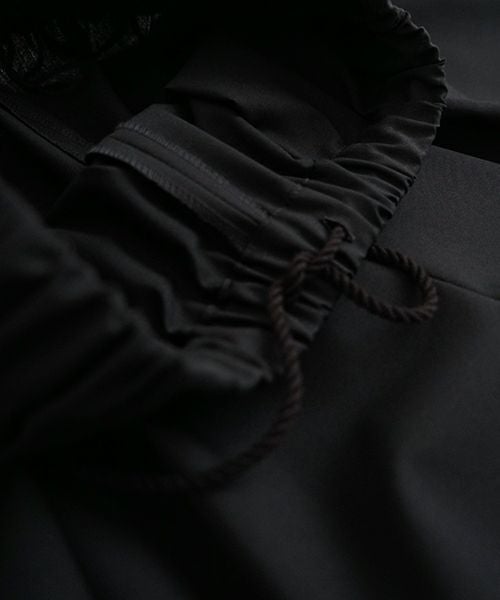 Mochi モチ flare wide pants [ma23-pt-01/black] フレアーワイドパンツ