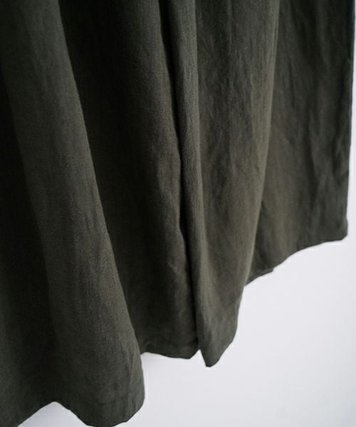 Mochi モチ  wrap pants [ma22-pt-01/dark khaki] ラップパンツ