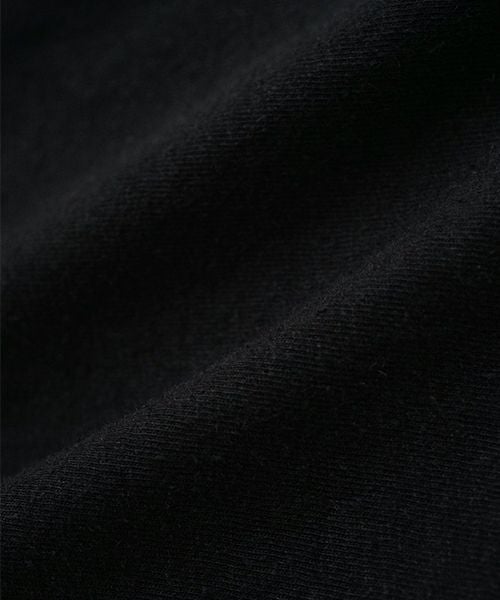 Mochi モチ tuck t-shirt [ms22-to-02/black] タックTシャツ