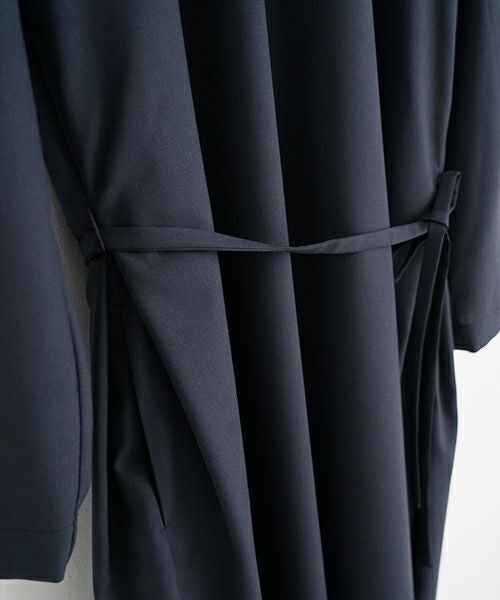 Mochi モチ high neck dress [mo-op-01/deep blue] ハイネックドレス