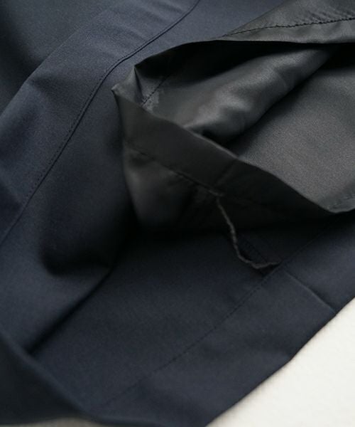 Mochi モチ high neck dress [mo-op-01/deep blue] ハイネックドレス