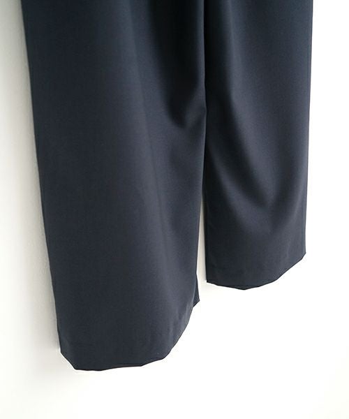Mochi モチ wide pants [mo-pt-02/deep blue] ワイドパンツ