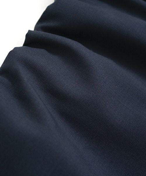 Mochi モチ wide pants [mo-pt-02/deep blue] ワイドパンツ