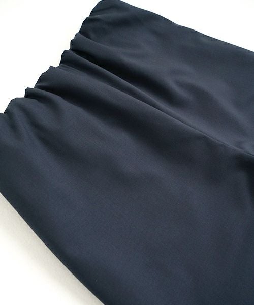 Mochi モチ wide pants [mo-pt-02/deep blue] ワイドパンツ