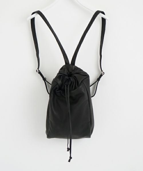 Mochi モチ rucksack deer leahter [ma-pro-24/black]] 鹿革リュックサック