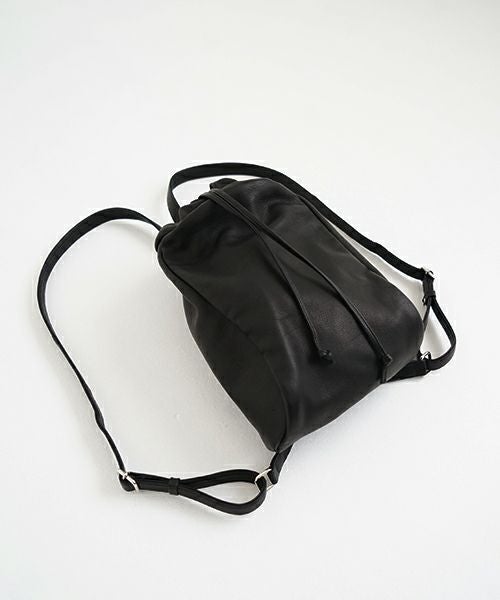 Mochi モチ rucksack deer leahter [ma-pro-24/black]] 鹿革リュックサック