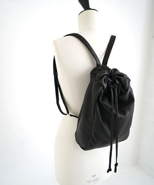 Mochi モチ rucksack deer leahter [ma-pro-24/black]] 鹿革リュックサック