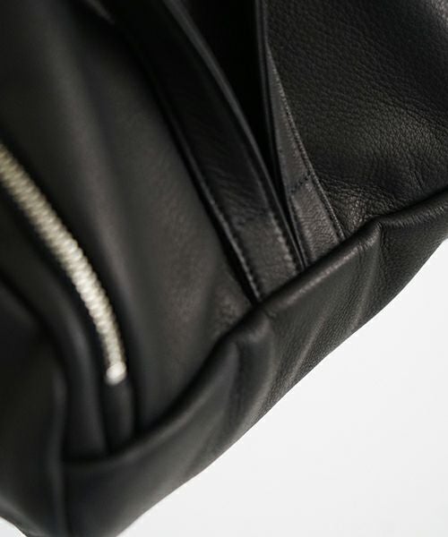 Mochi モチ rucksack deer leahter [ma-pro-24/black]] 鹿革リュックサック