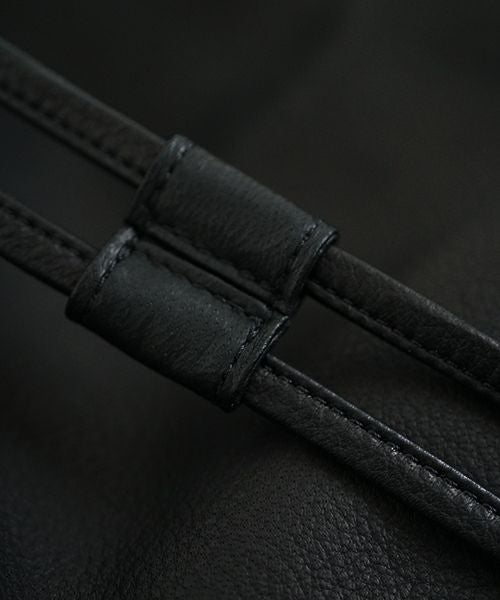 Mochi モチ rucksack deer leahter [ma-pro-24/black]] 鹿革リュックサック