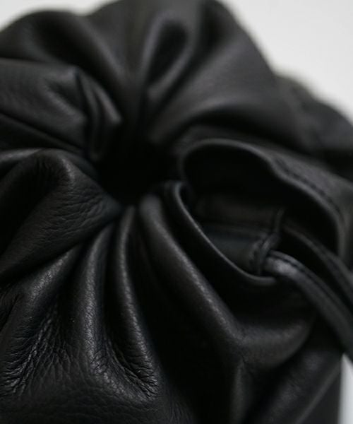 Mochi モチ rucksack deer leahter [ma-pro-24/black]] 鹿革リュックサック