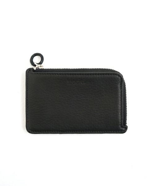 Mochi モチ card case deer leahter[ma-pro-25/black] 鹿革カードケース
