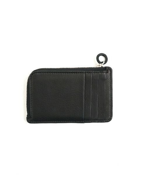 Mochi モチ card case deer leahter[ma-pro-25/black] 鹿革カードケース