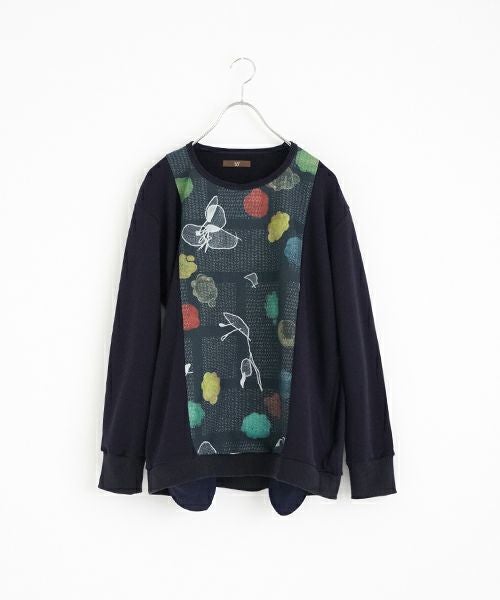 ohta オオタ【Palm maison 別注】print sweat