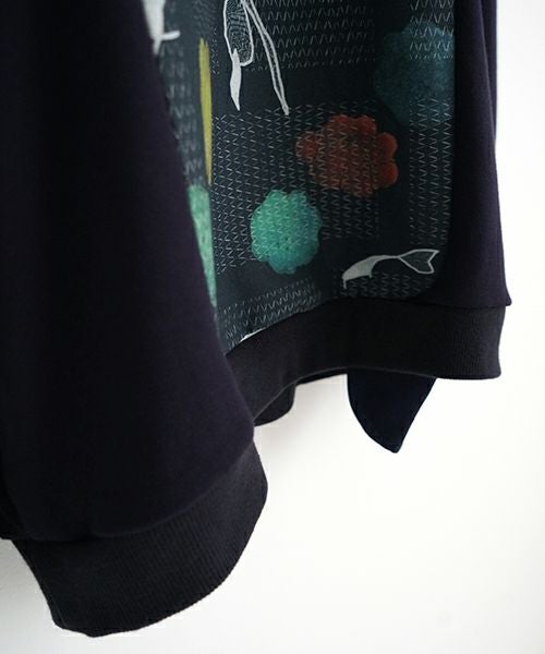 ohta オオタ【Palm maison 別注】print sweat