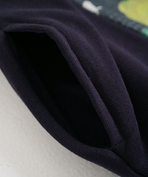 ohta オオタ【Palm maison 別注】print sweat