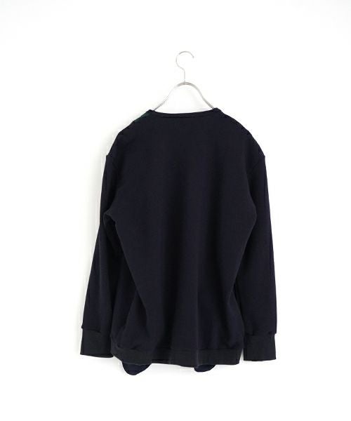 ohta オオタ【Palm maison 別注】check sweat