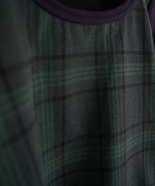 ohta オオタ【Palm maison 別注】check sweat