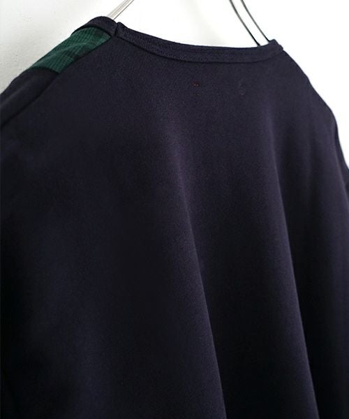 ohta オオタ【Palm maison 別注】check sweat