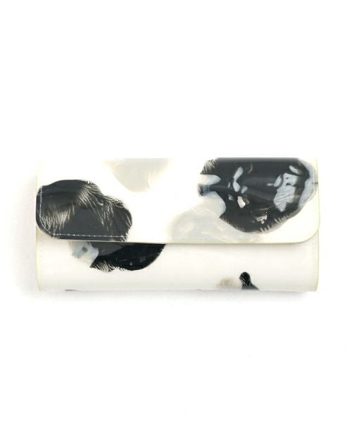 macromauro×Palm maisonマクロマウロ×パームメゾン Palm maison original black paint wallet