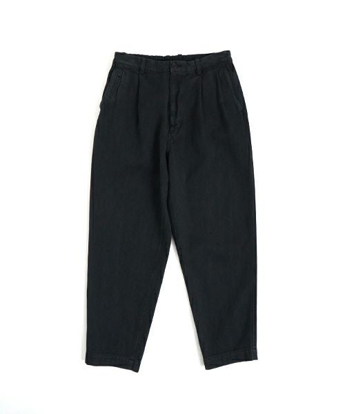 YOKO SAKAMOTOヨーコサカモトWORK TAPERED TROUSERS [WHITE] YS-24SS-09ワークテーパードトラウザー