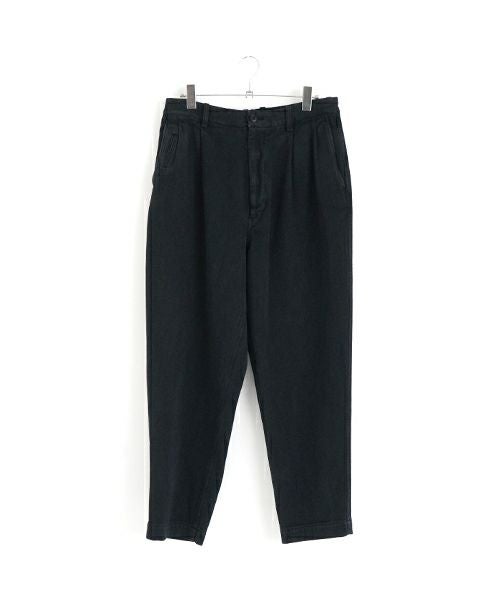 YOKO SAKAMOTOヨーコサカモトWORK TAPERED TROUSERS [WHITE] YS-24SS-09ワークテーパードトラウザー