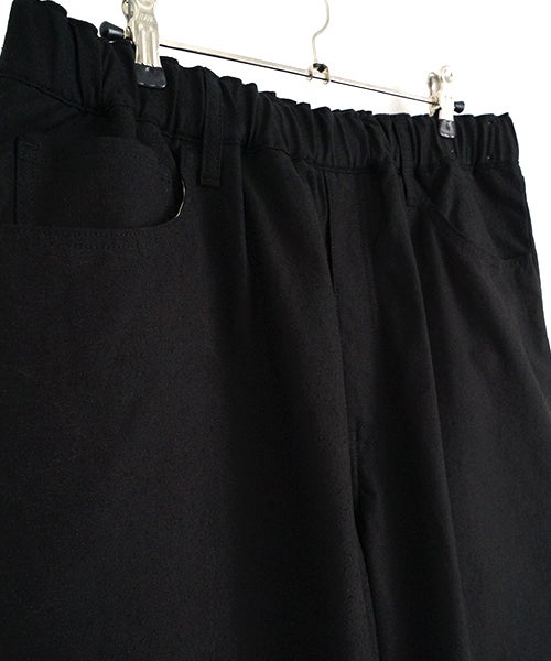 YOKO SAKAMOTOヨーコサカモト5POCKET EASY PANTS [BLACK] YS - 26SS - 265ポケットイージーパンツ